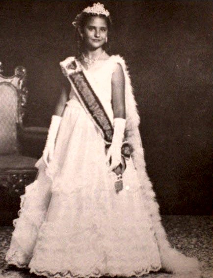 1982 - Reina de las fallas infantil - Aurora Vidal Merino